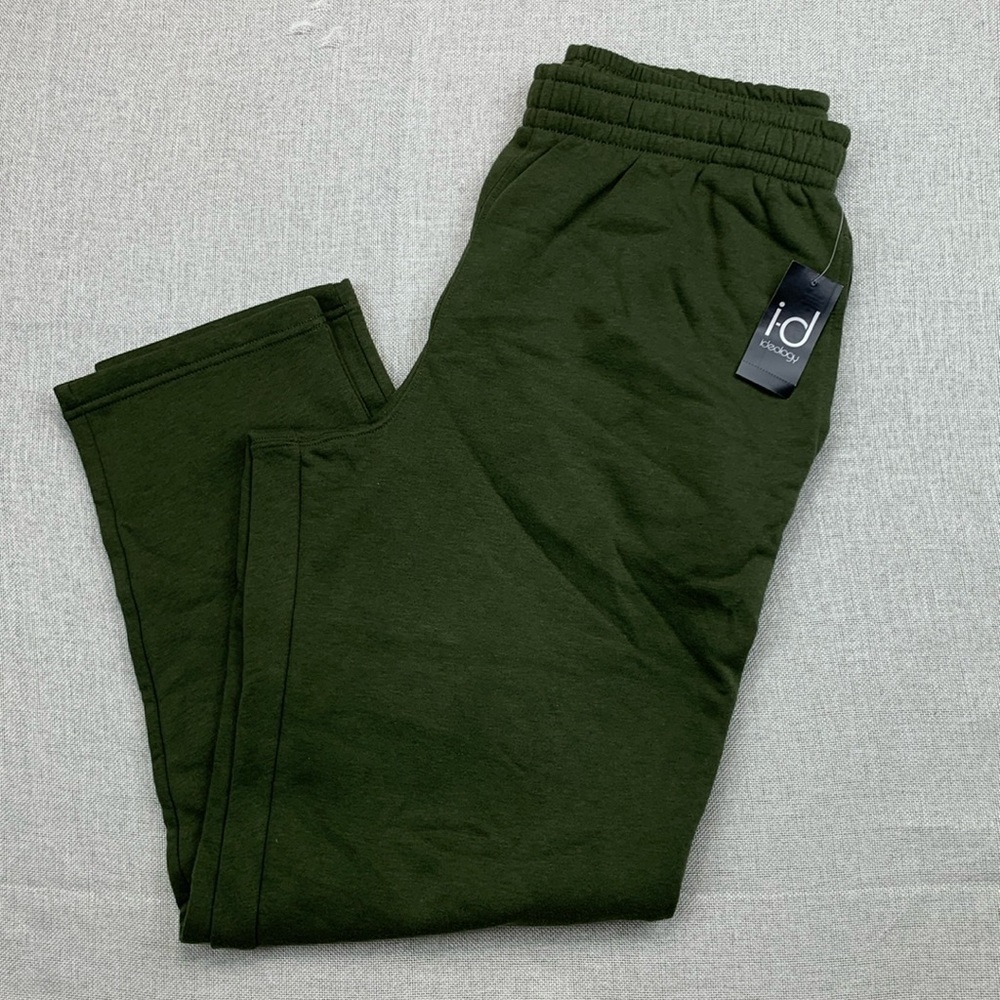 ID Ideology Men's Solid Fleece Pants Size L